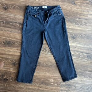 Sonoma Deep Blue Capri Jeans